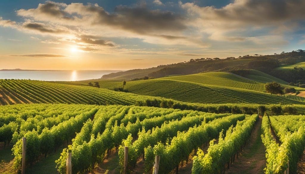 Vermentino vineyards in Australia