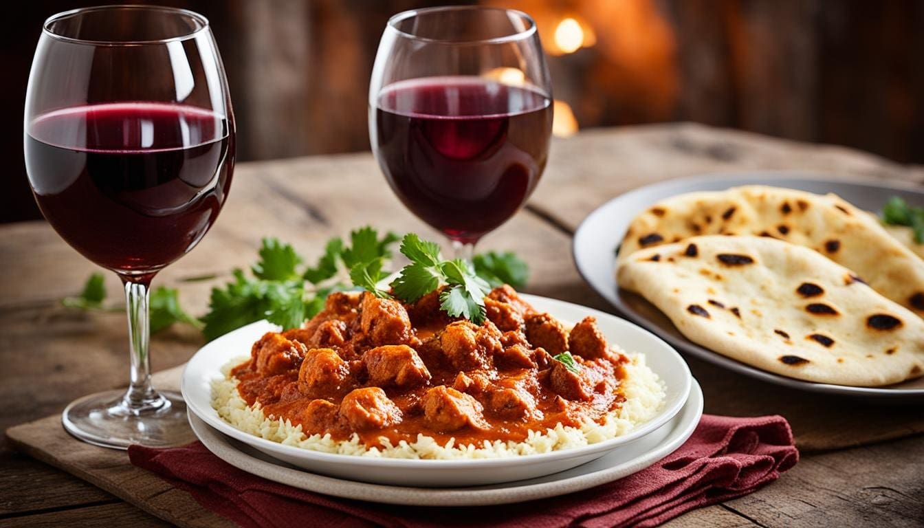 wine to pair with butter chicken