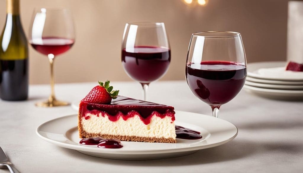 Wine to pair with cheesecake