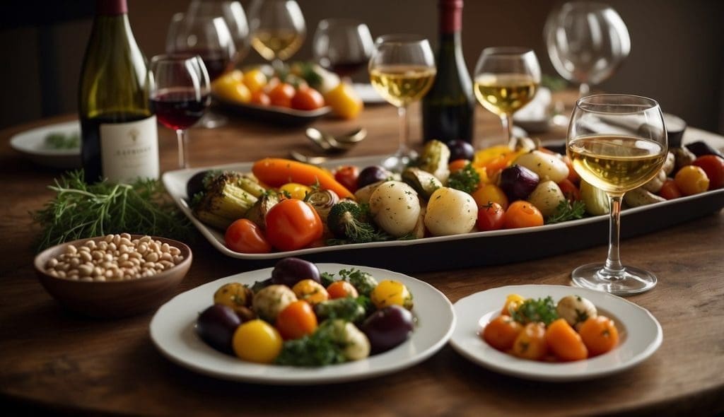 wine pairing with roasted vegetables
