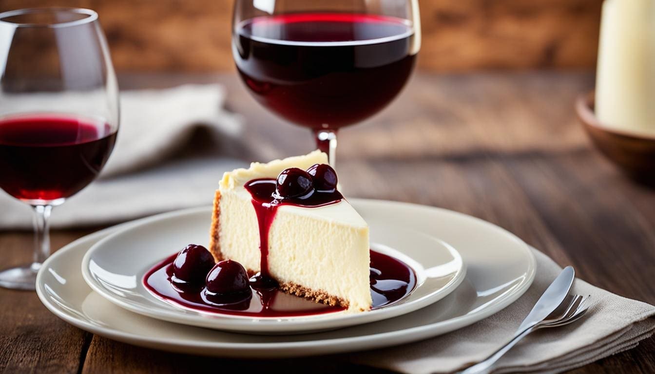 wine to pair with cheesecake