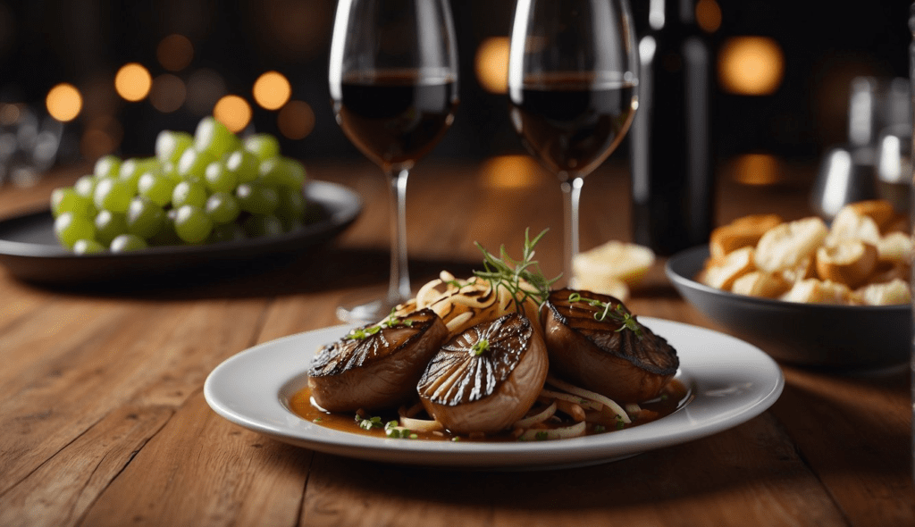 wine pairing with liver and onions