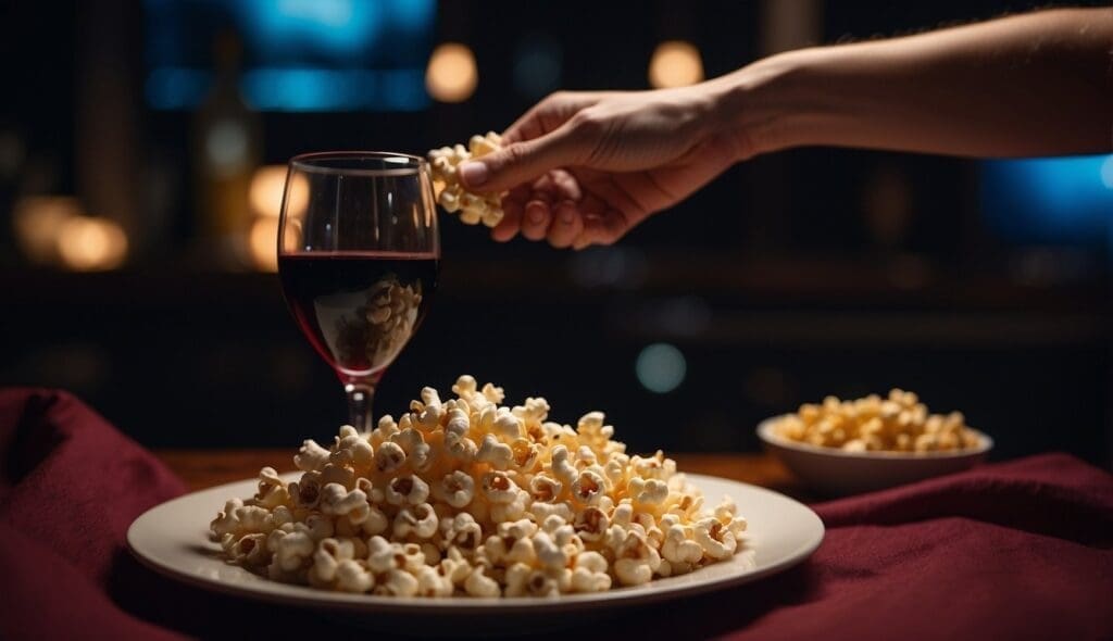 wine to pair with popcorn