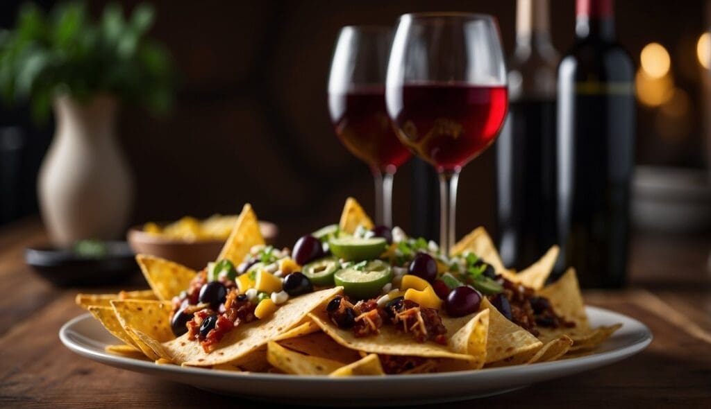 wine pairing with nachos