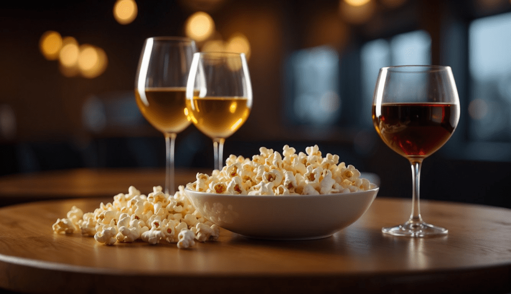 wine to pair with popcorn