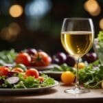 how to pair wine with salad