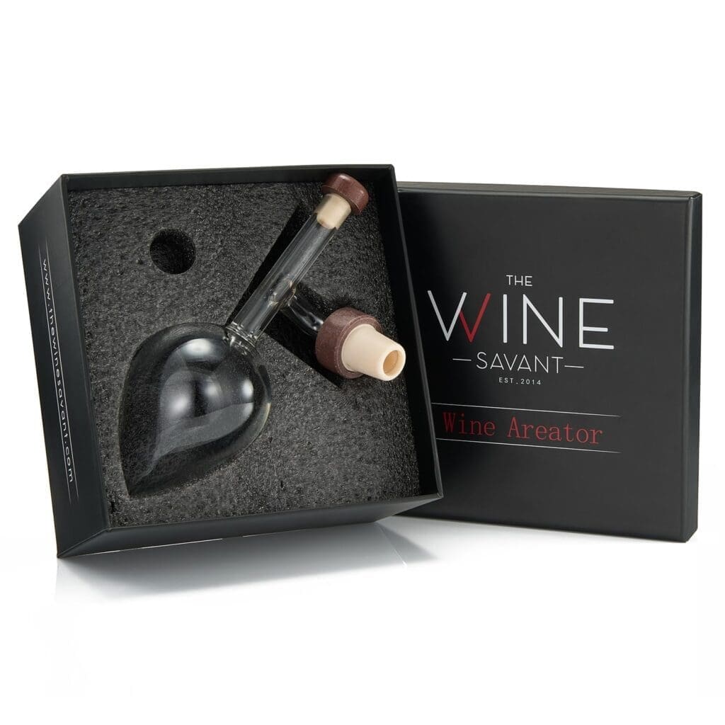 the wine savant wine bottle aerator